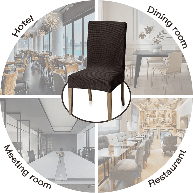 I00004 chair cover, detachable, easy to clean and install, simple restaurant chair protection cover, suitable for restaurants and hotels