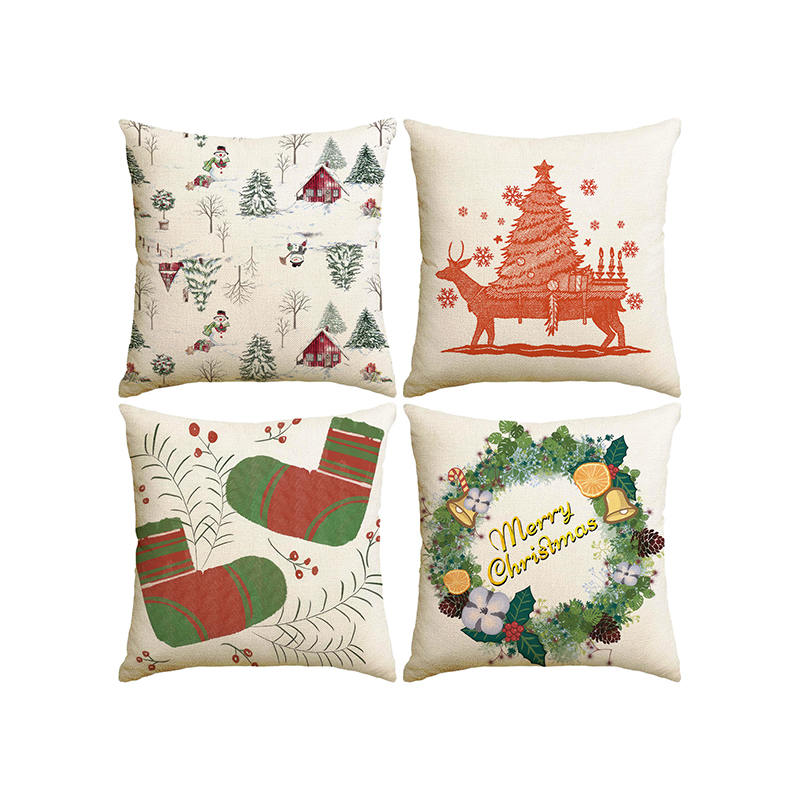 F00002 Christmas Themed Soft Cushions